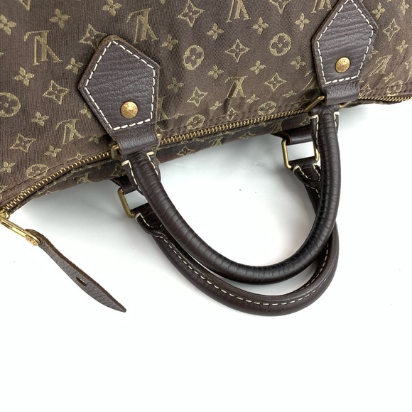 Louis Vuitton satchel bag 30 canvas Boston bag - Picture 4 of 8